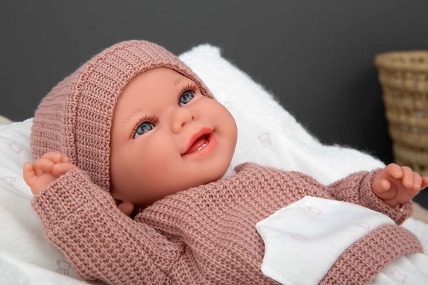 60874 ELEGANCE 35 CM BABYTO ROSA C/COJIN (MUÑECO DE PESO) - Imagen 7