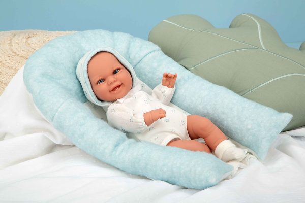 60876 ELEGANCE 35 CM BABYTO VERDE C/COJIN (MUÑECO DE PESO) - Imagen 6