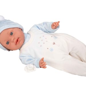 65387 ELEGANCE 42 CM ROY AZUL C/MECANISMO LLORO TRY ME