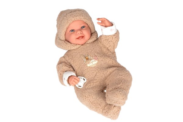 65401 ELEGANCE 45 CM ZOE BEIGE  (MUÑECO DE PESO) - Imagen 2