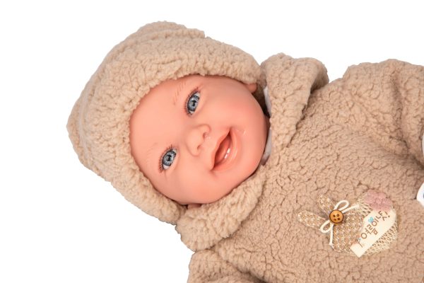 65401 ELEGANCE 45 CM ZOE BEIGE  (MUÑECO DE PESO) - Imagen 3