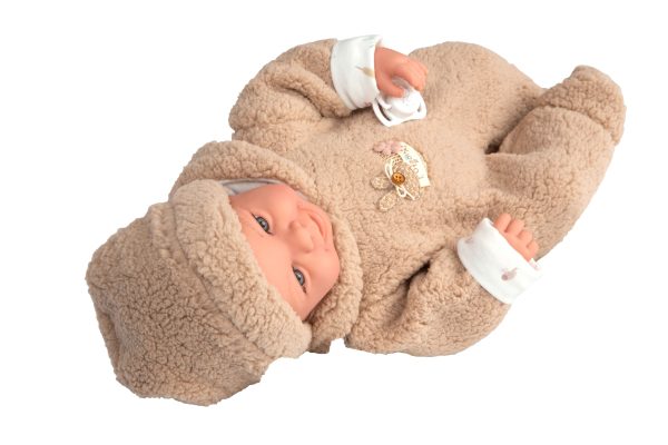 65401 ELEGANCE 45 CM ZOE BEIGE  (MUÑECO DE PESO) - Imagen 5