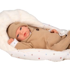98182 REBORN ARIAS 40 CM OLONA BEIGE C/SACO DORMIR