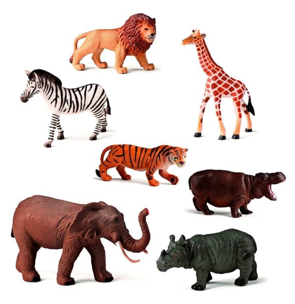 25123 Animales Selva 7 UDS