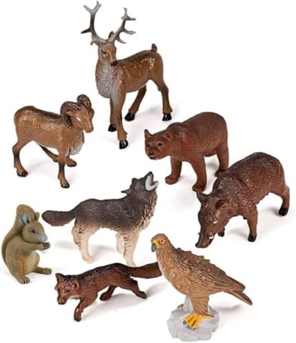 25126 Animales Bosque 8 UDS