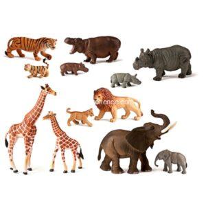 25137 Animales Salvajes + Bebés 12 UDS