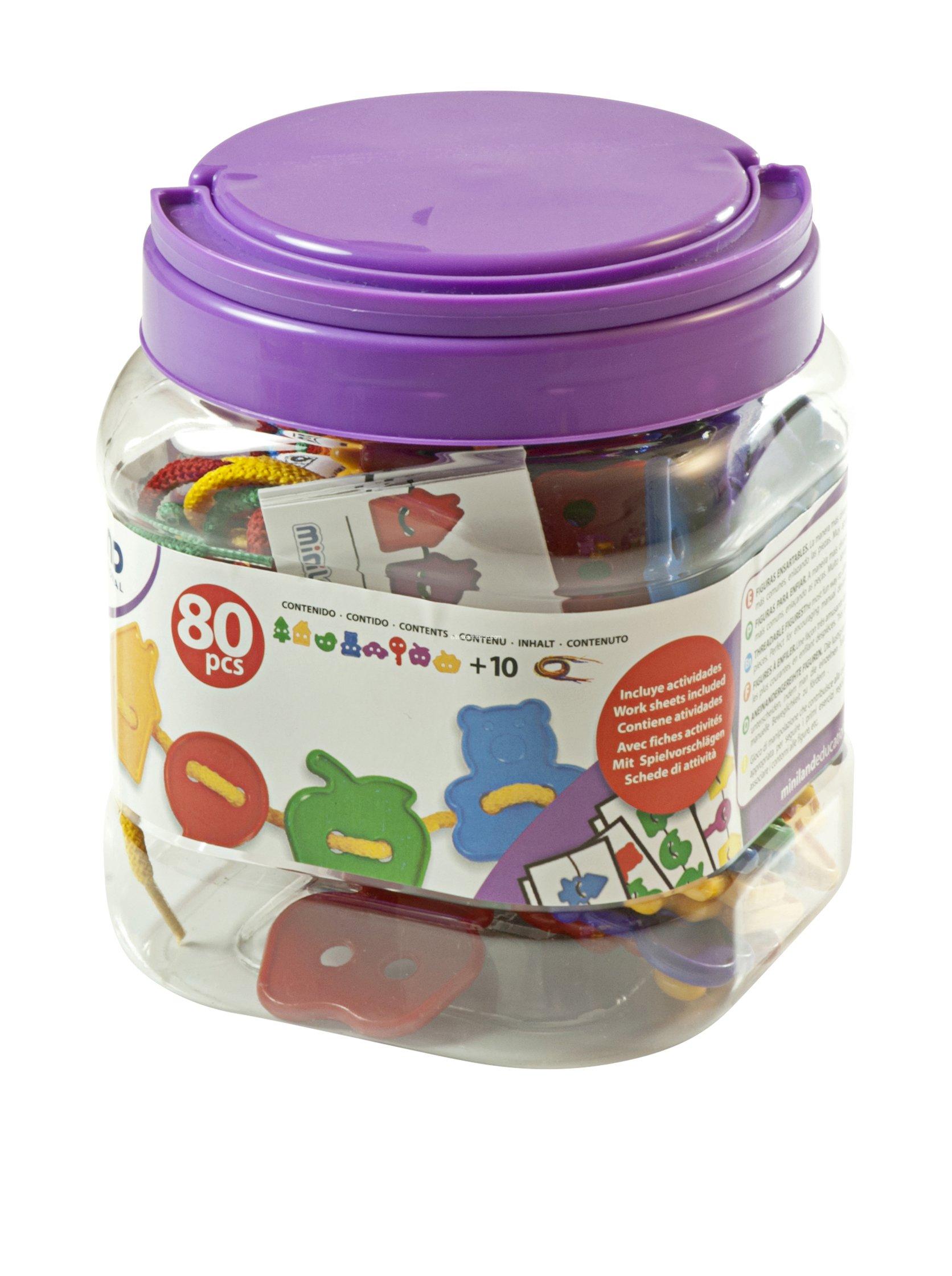 31767 Figuras Ensartables 80 PCS - Imagen 2