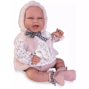 33013 Bebé Recién Nacida Carla con chaleco 42cm