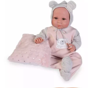 33017 Bebé Recién Nacida Luca brilla de noche 42cm