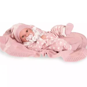 50418 Bebé Recién Nacida Erika con Toquilla 42cm