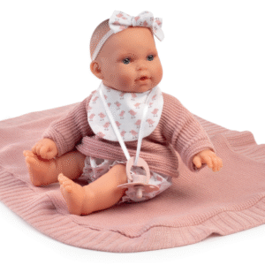 11325 Kika lloro con toquilla 27CM