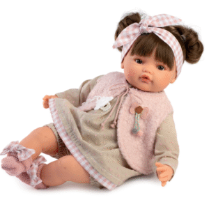 16382 Beni lloro con chaleco 42CM