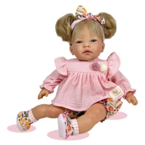 6050 CELIA FLOWERS PINK 45CM