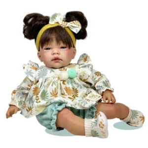 6060 CELIA FLOWERS MINT 45CM