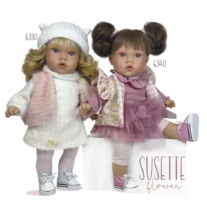 6340 SUSETTE FLOWER PINK 45CM