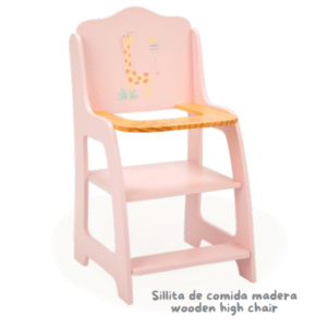 21585 SILLA DE COMIDA NATURE 26x28x49 CM