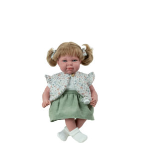 60961 ELEGANCE 40 CM CRIS VERDE C/MECANISMO RISA TRY ME C/PELO