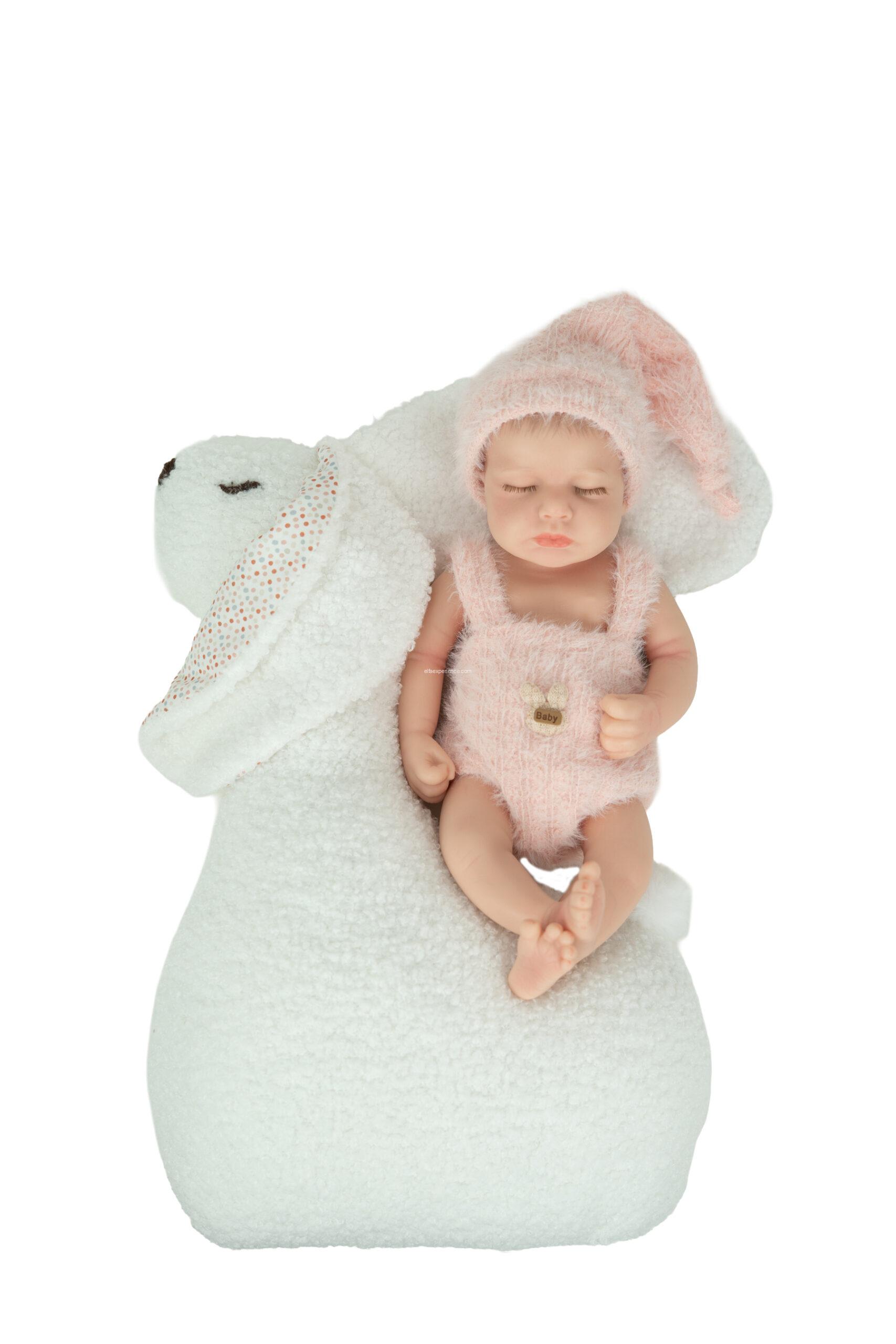 98202 REAL REBORN ARIAS AROA 35 CM C/COJIN (Cuerpo Silicona, sexo niña) - Imagen 3