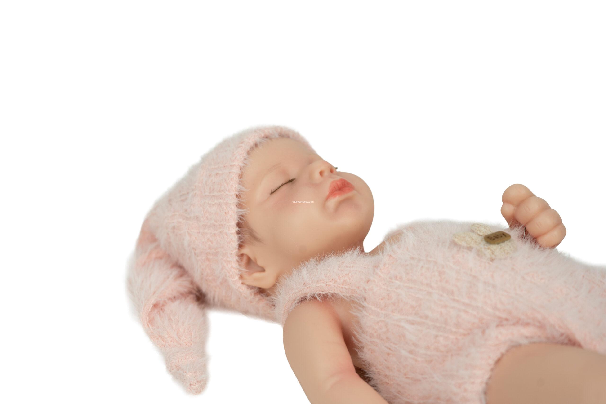 98202 REAL REBORN ARIAS AROA 35 CM C/COJIN (Cuerpo Silicona, sexo niña) - Imagen 6