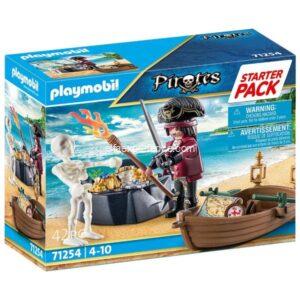 71254 Playmobil Starter Pack Pirata con Bote de Remos