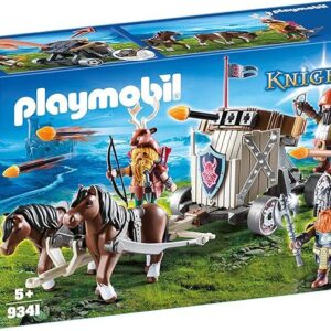 9341 Carruaje de Caballos con Ballesta Enanos