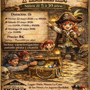 San Isidro 2026 -ESCAPE ROOM PIRATAS- (Viernes 22 de Mayo-Sábado 23 de Mayo- Domingo 24 de Mayo)