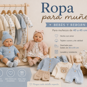 Ropa para Muñecas de 40-45cm