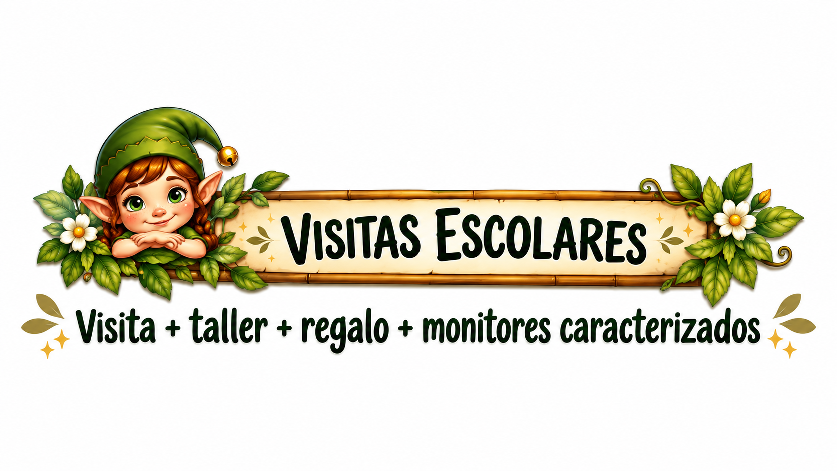 Visitas escolares - Visita, taller, regalo y monitores caracterizados - Elfa Experience